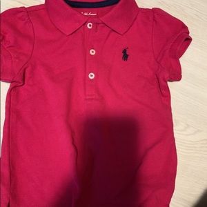 Baby girl Ralph Lauren polo